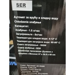 Aparat za vodu stoni (KOMPRESORSKI) FINLUX FWD-2041D dispenzer za vodu